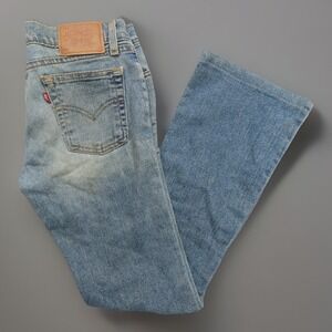 Vtg Y2K Levi's 518 27X27.5 Super Low Stretch BootCut Pants Women's Jeans 2000s